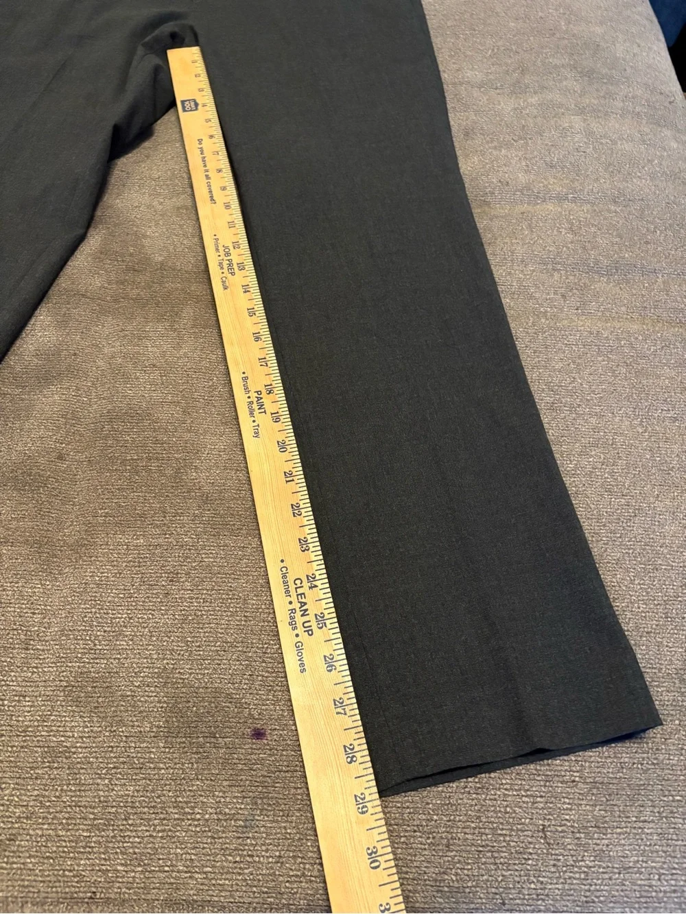 Alfani Slim Fit Dress Pants 32x30 Black Stretch Flat Front Career